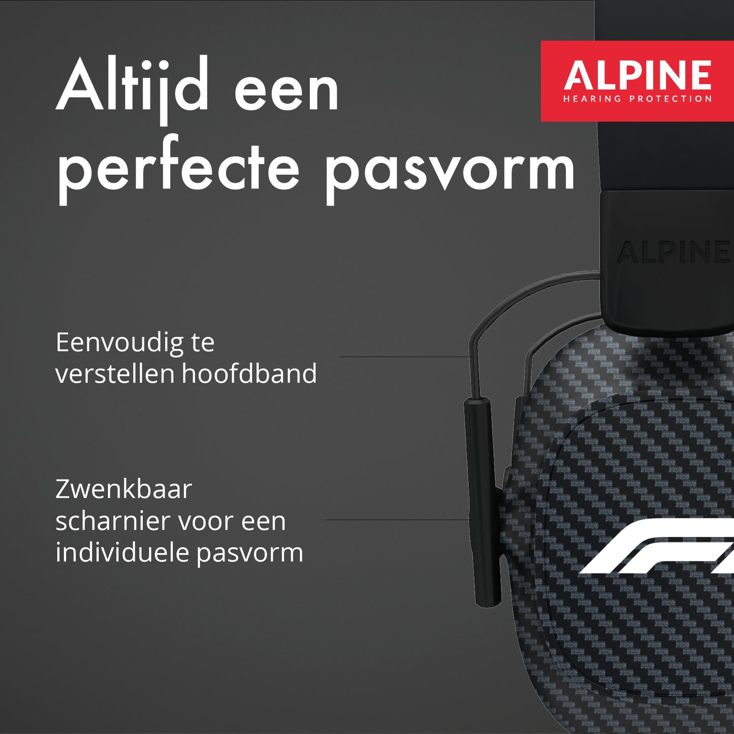 Formula 1® Racing Pro Earmuff