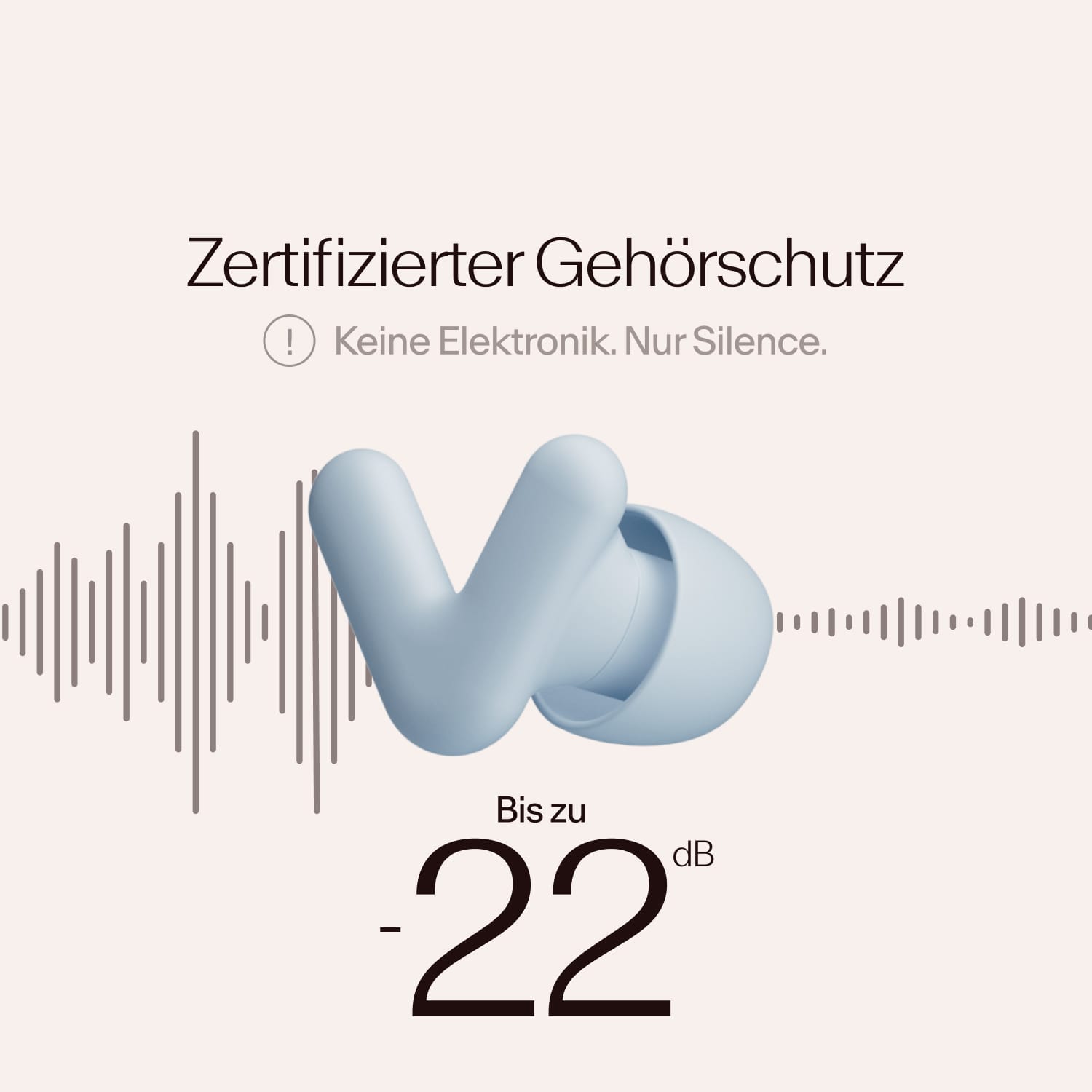 Alpine Silence, zertifizierte Geräuschdämmung von 22dB