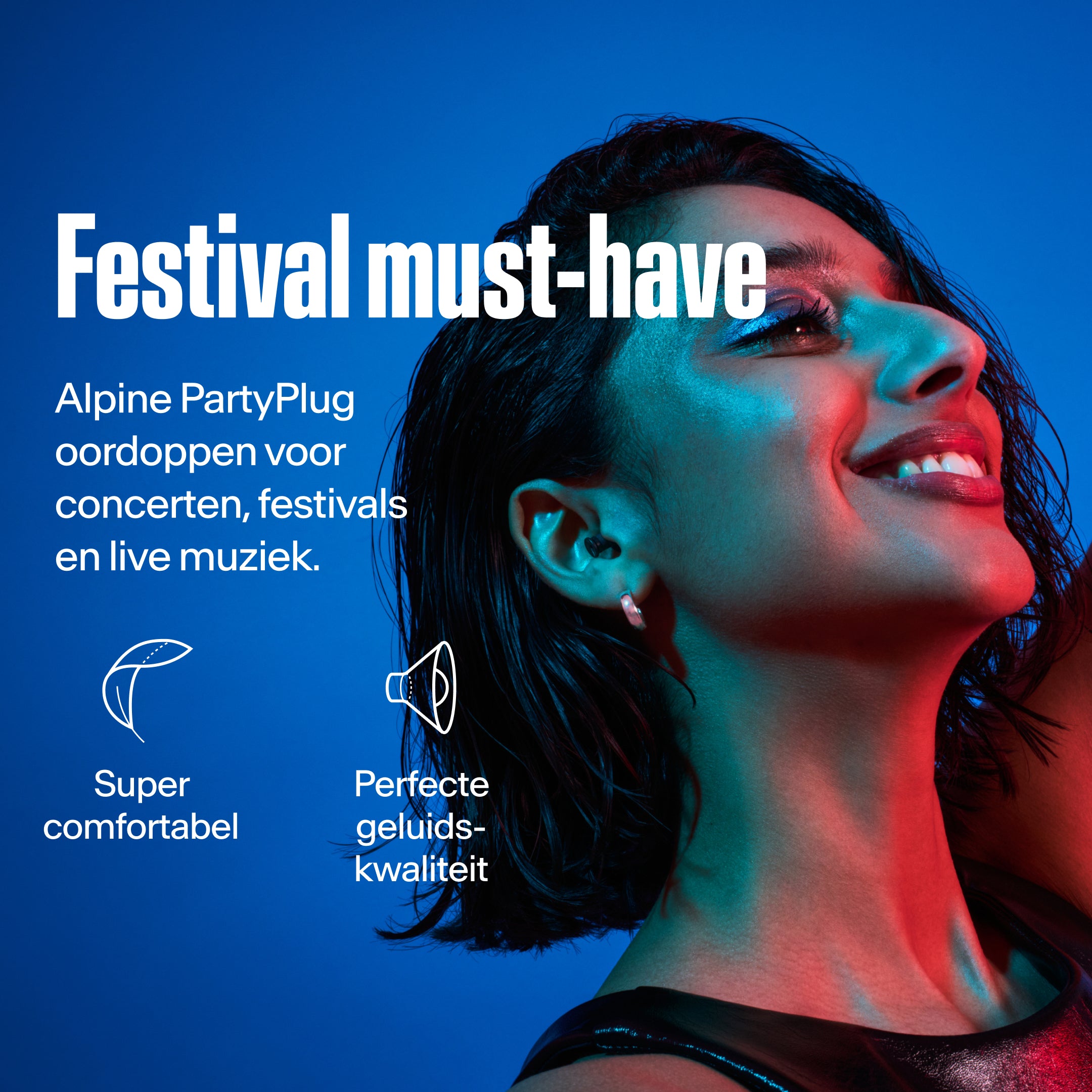 Alpine PartyPlug festivaloordoppen zwart #color_black