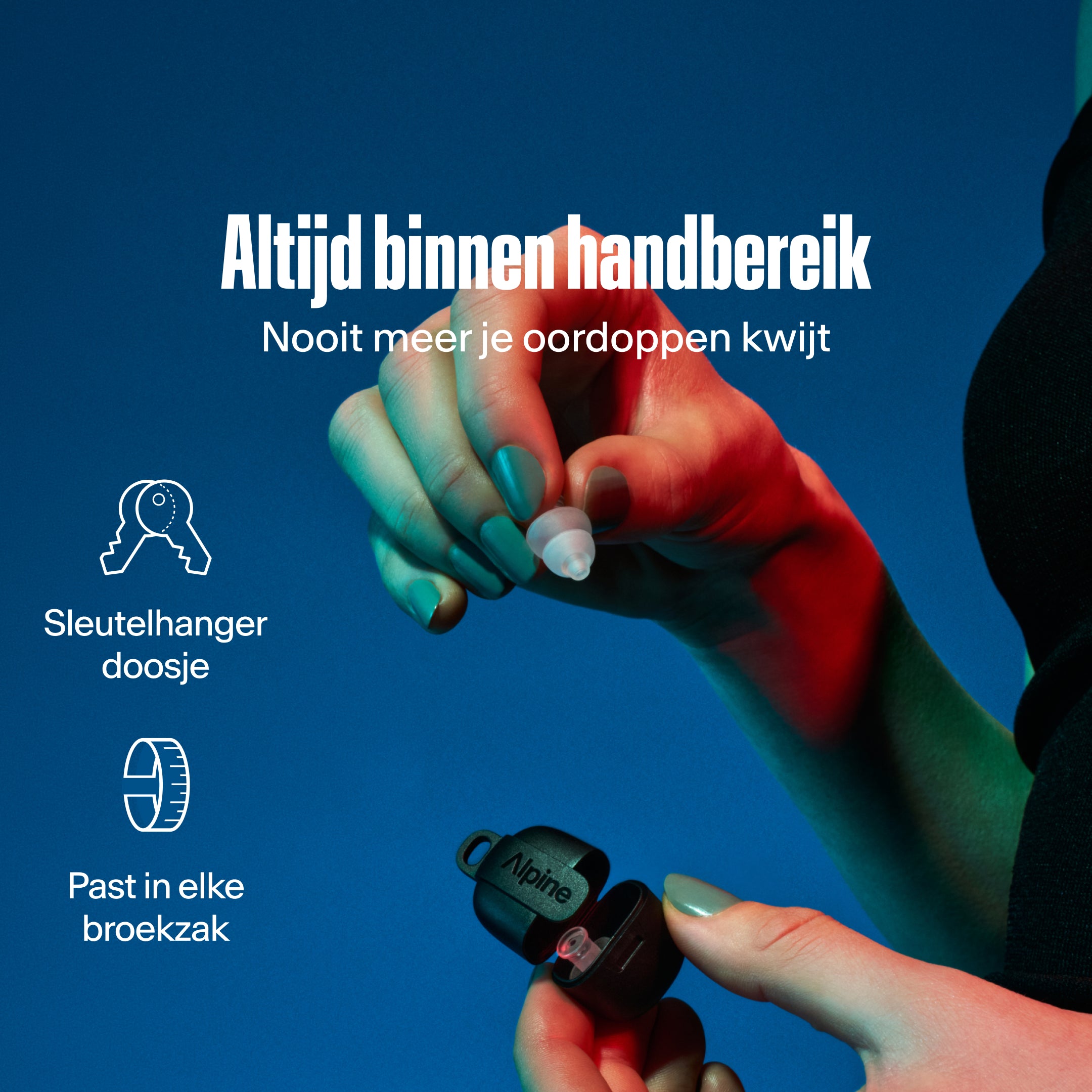 Alpine PartyPlug festivaloordoppen transparant #color_transparant