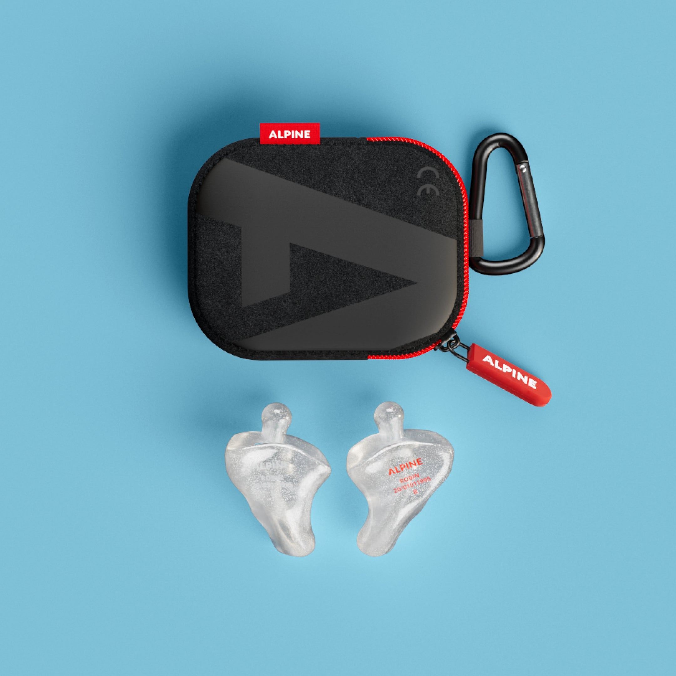 Alpine Motosafe Custom oordoppen op maat overzicht inclusief accessoires metallic zilver
