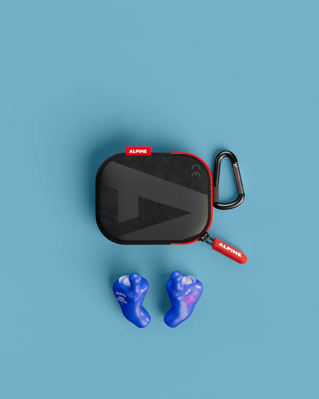 alpine musicsafe custom 4d oordoppen voor muzikanten op maat overzicht inclusief accessoires blauw