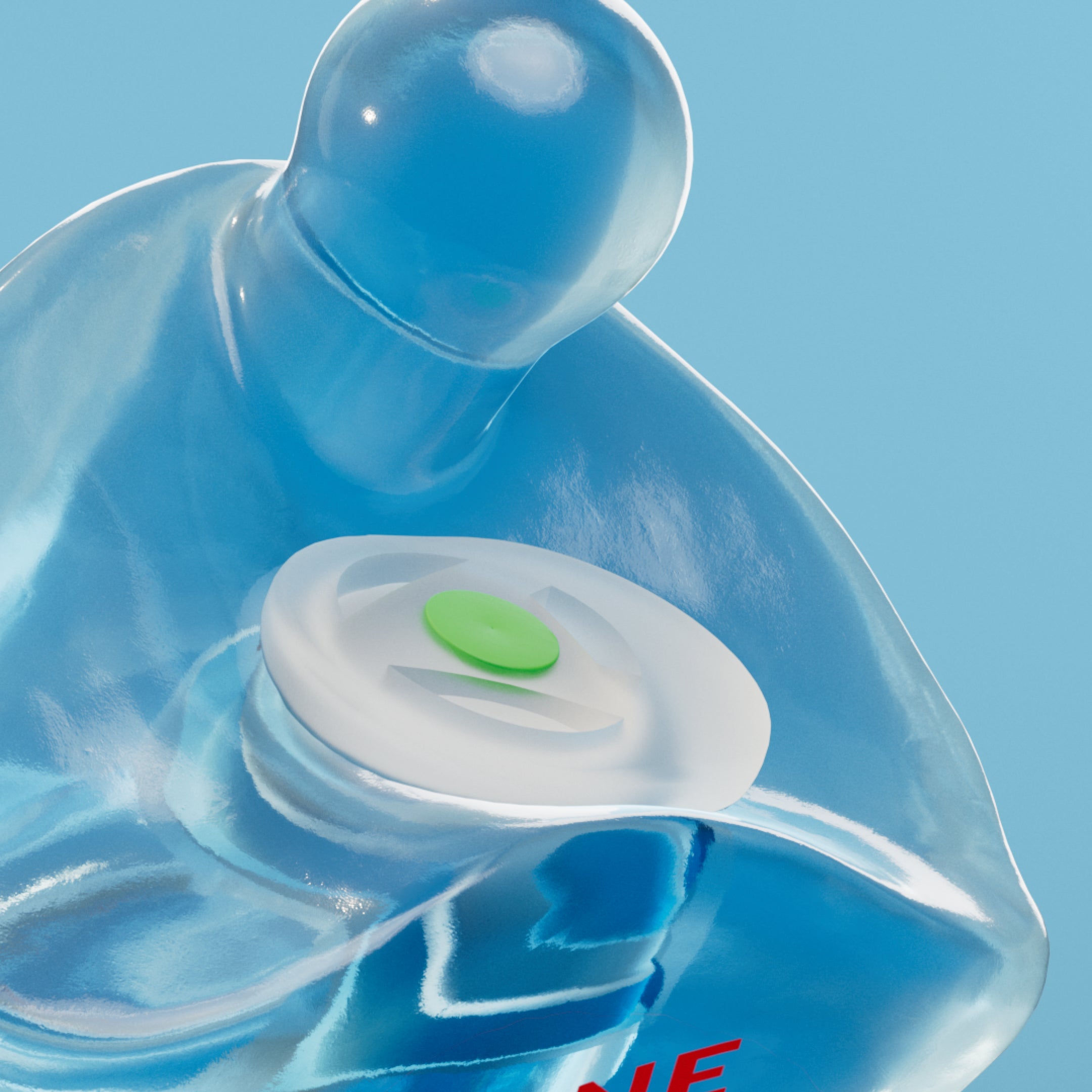 alpine partyplug custom oordoppen productdetail transparant blauw