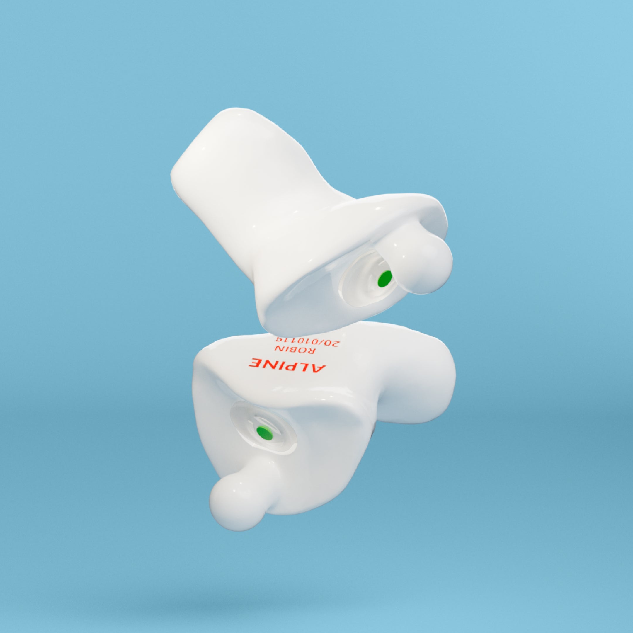 alpine partyplug custom oordoppen wit