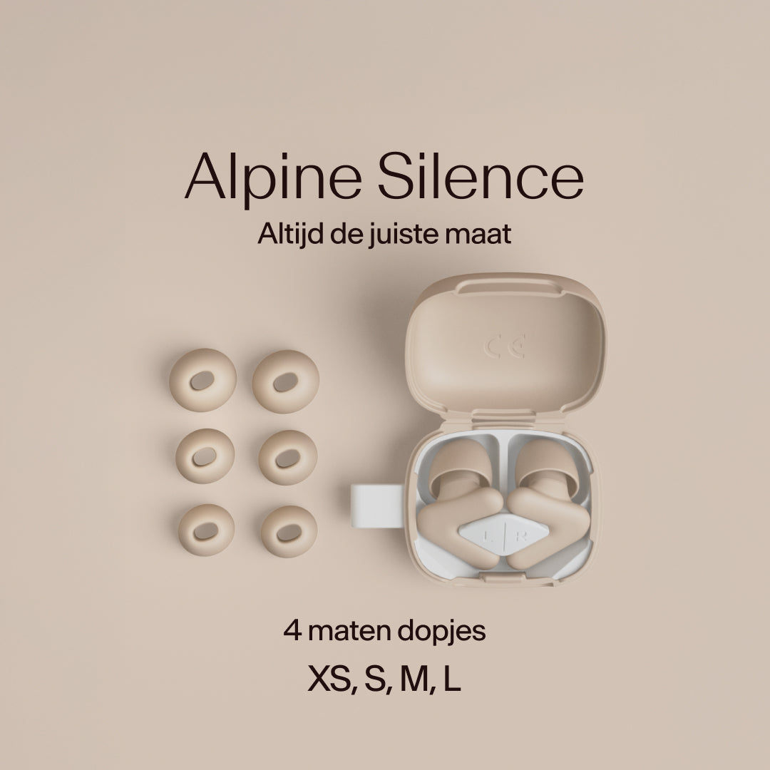 Doosje met verschillende maatdopjes – Alpine Silence beige