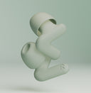 alpine silence in groen