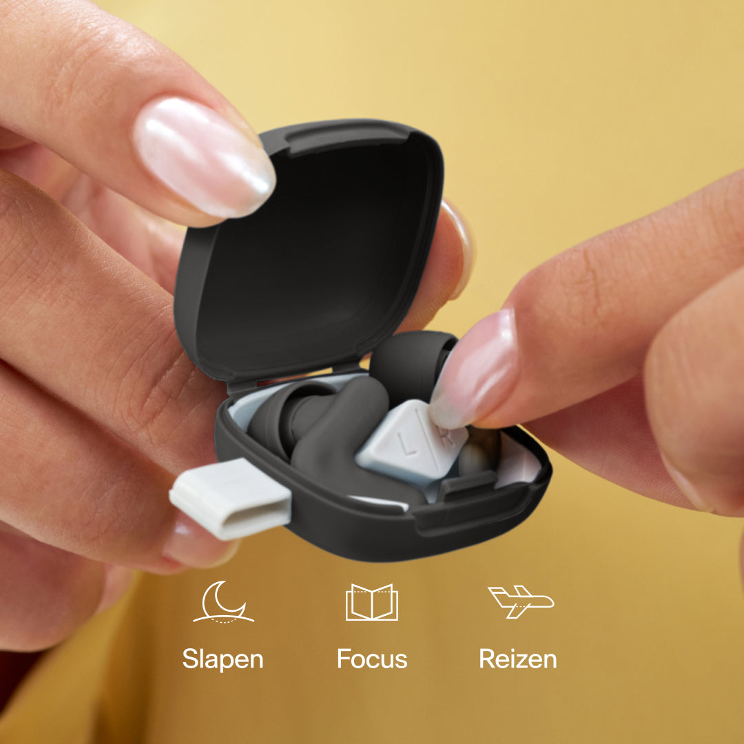 Alpine Silence oordoppen in doosje – black