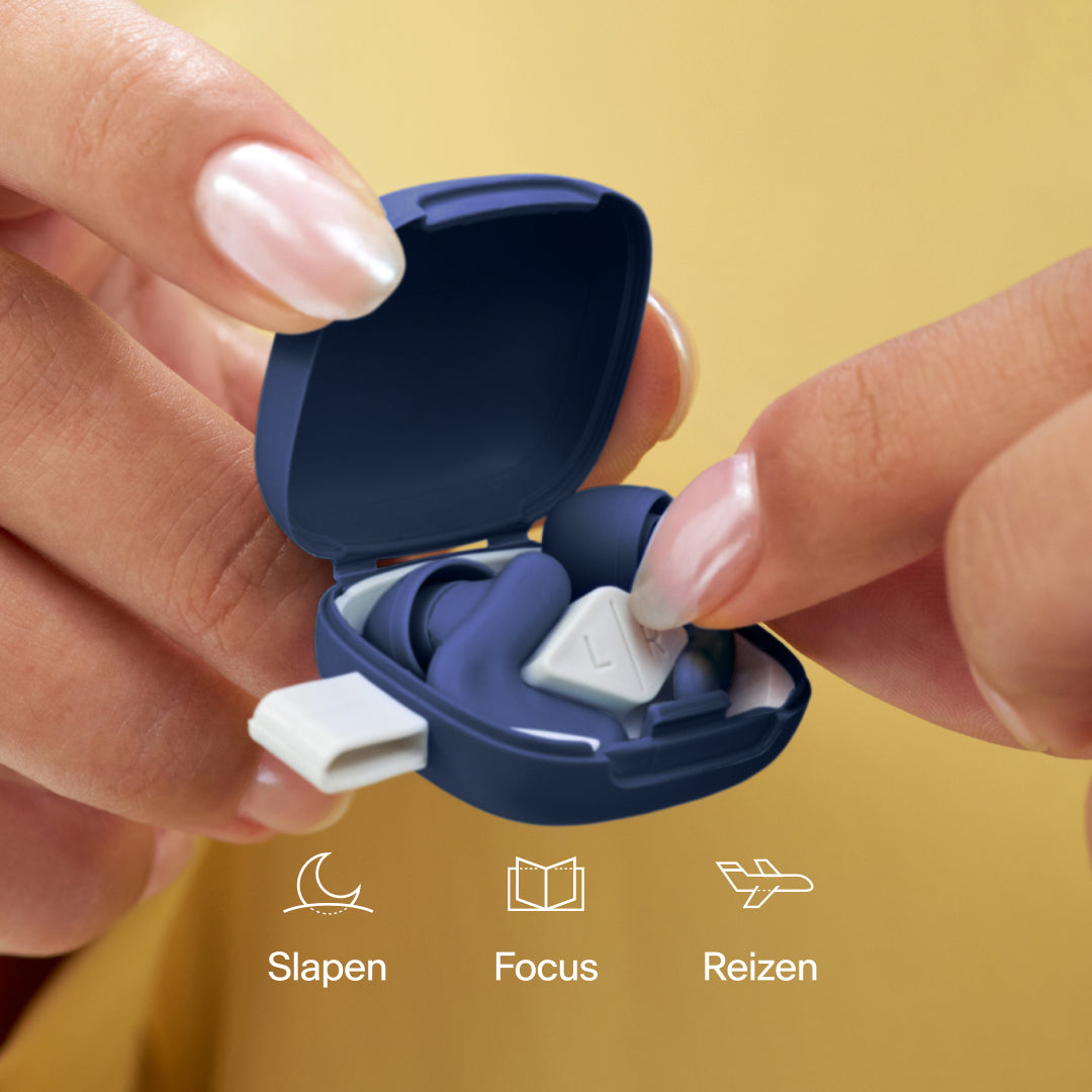 Alpine Silence oordoppen in doosje – midnight-blue #color_midnight-blue