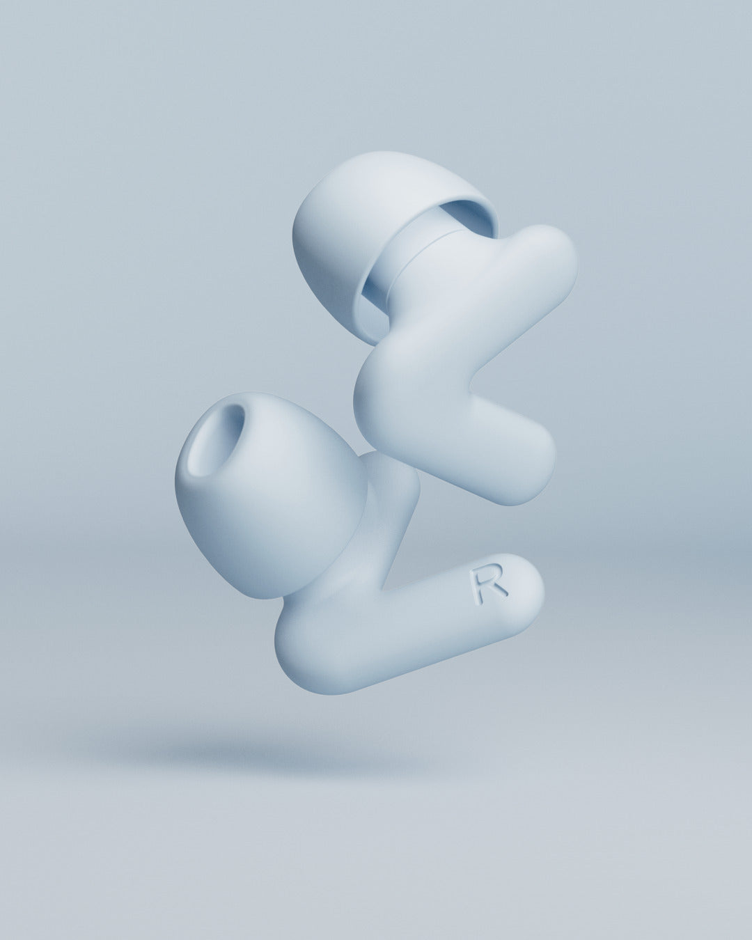 Alpine Silence productafbeelding van twee oordopjes – blue