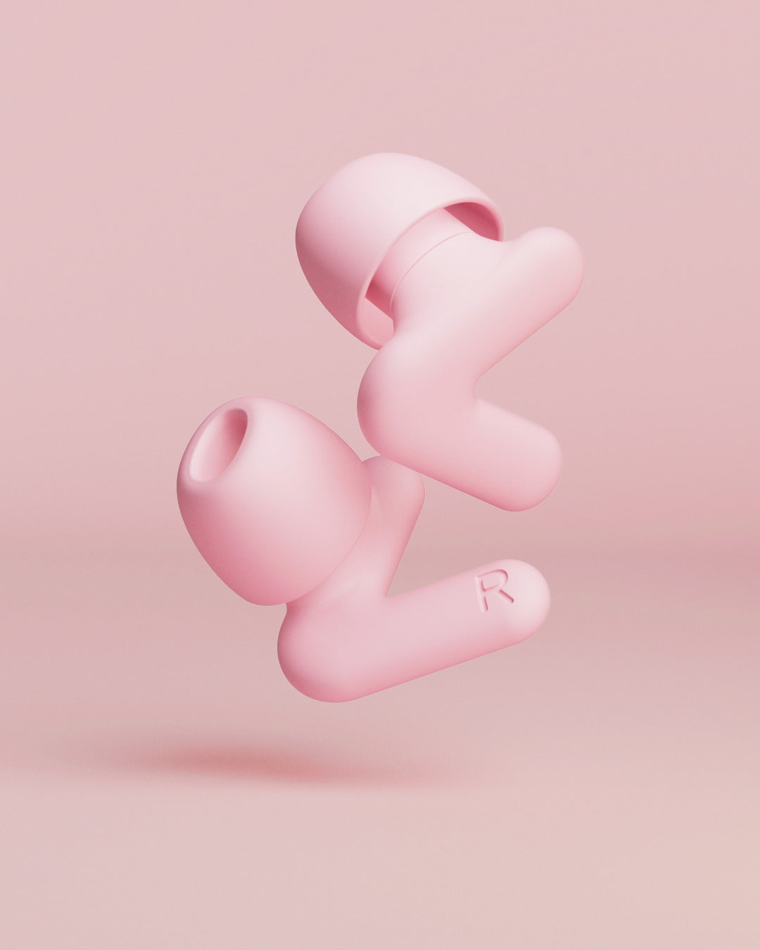 Alpine Silence productafbeelding van twee oordopjes – pink #color_pink