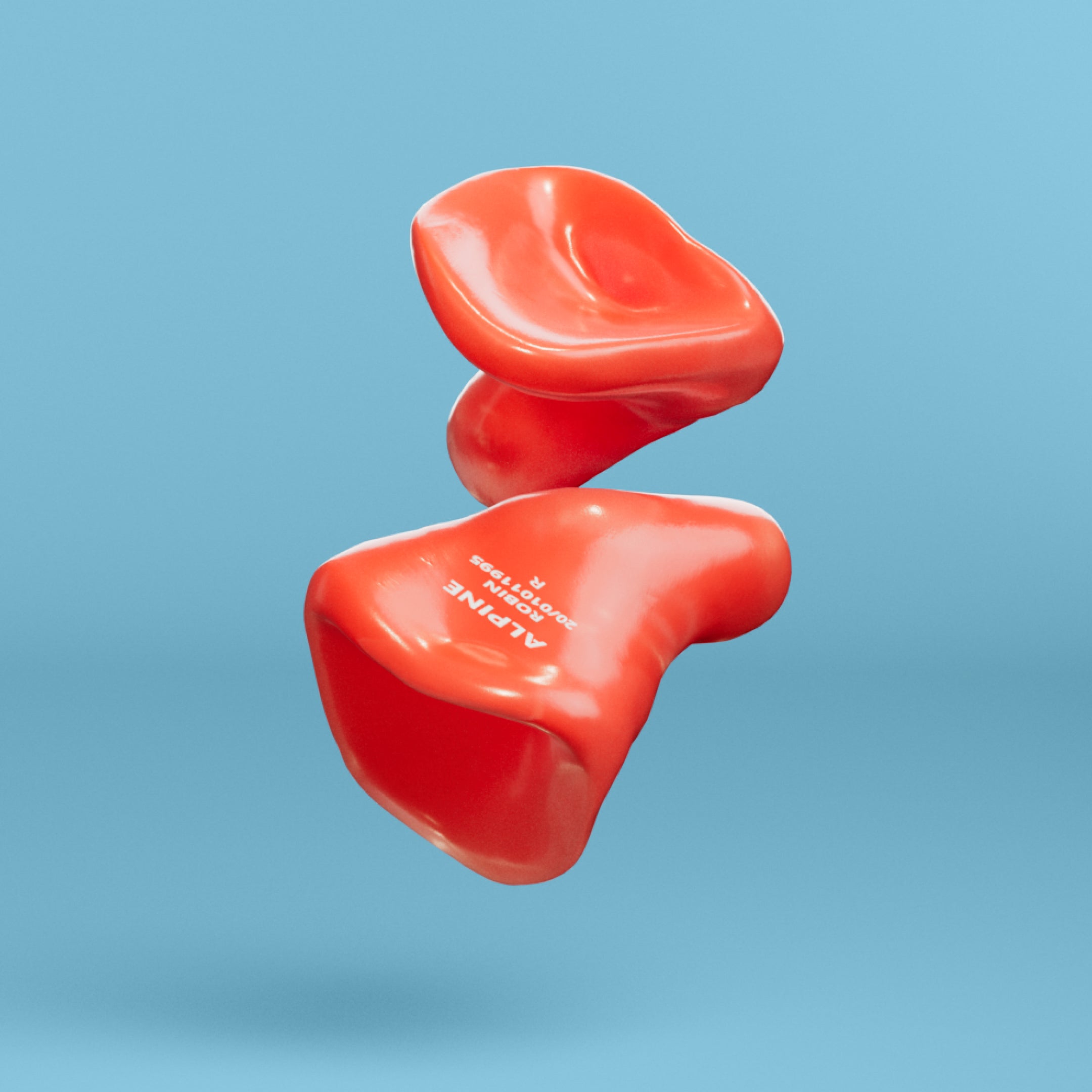 alpine sleepsoft custom 4d oordoppen oranje