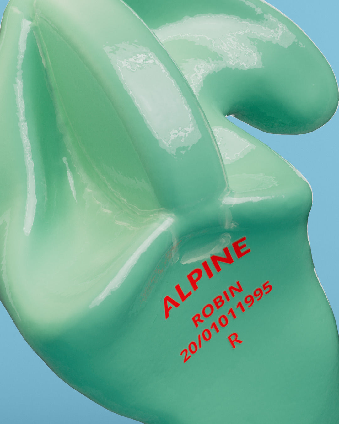 alpine swimsafe custom oordoppen productdetail neon groen