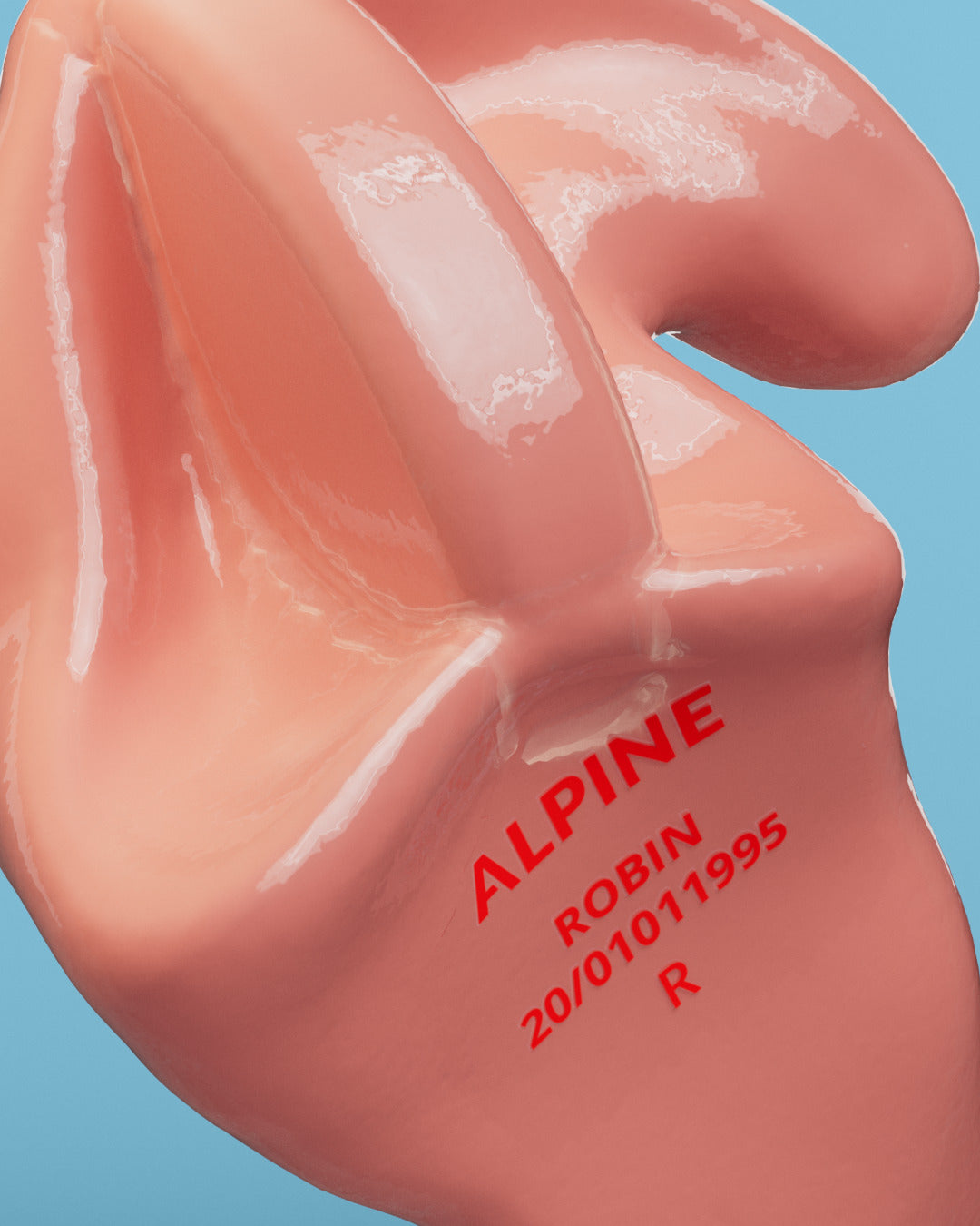alpine swimsafe custom oordoppen productdetail neon oranje