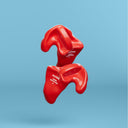 alpine swimsafe custom 4d 1 stuk oordoppen rood