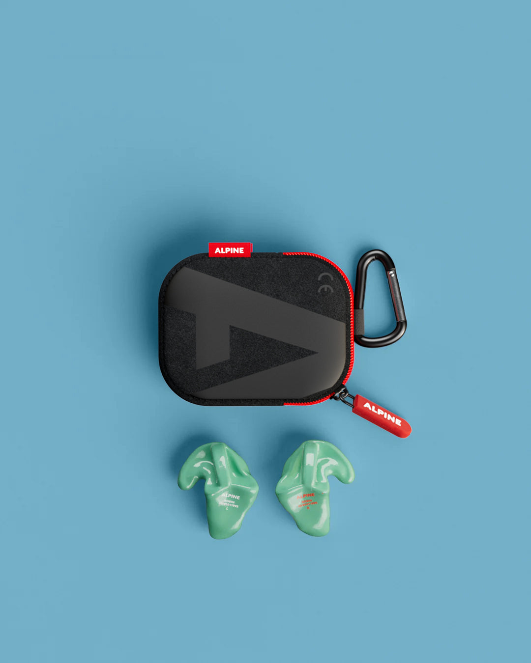 alpine swimsafe custom 4d 1 stuk zwemoordoppen op maat overzicht inclusief accessoires groen #color_soft-groen