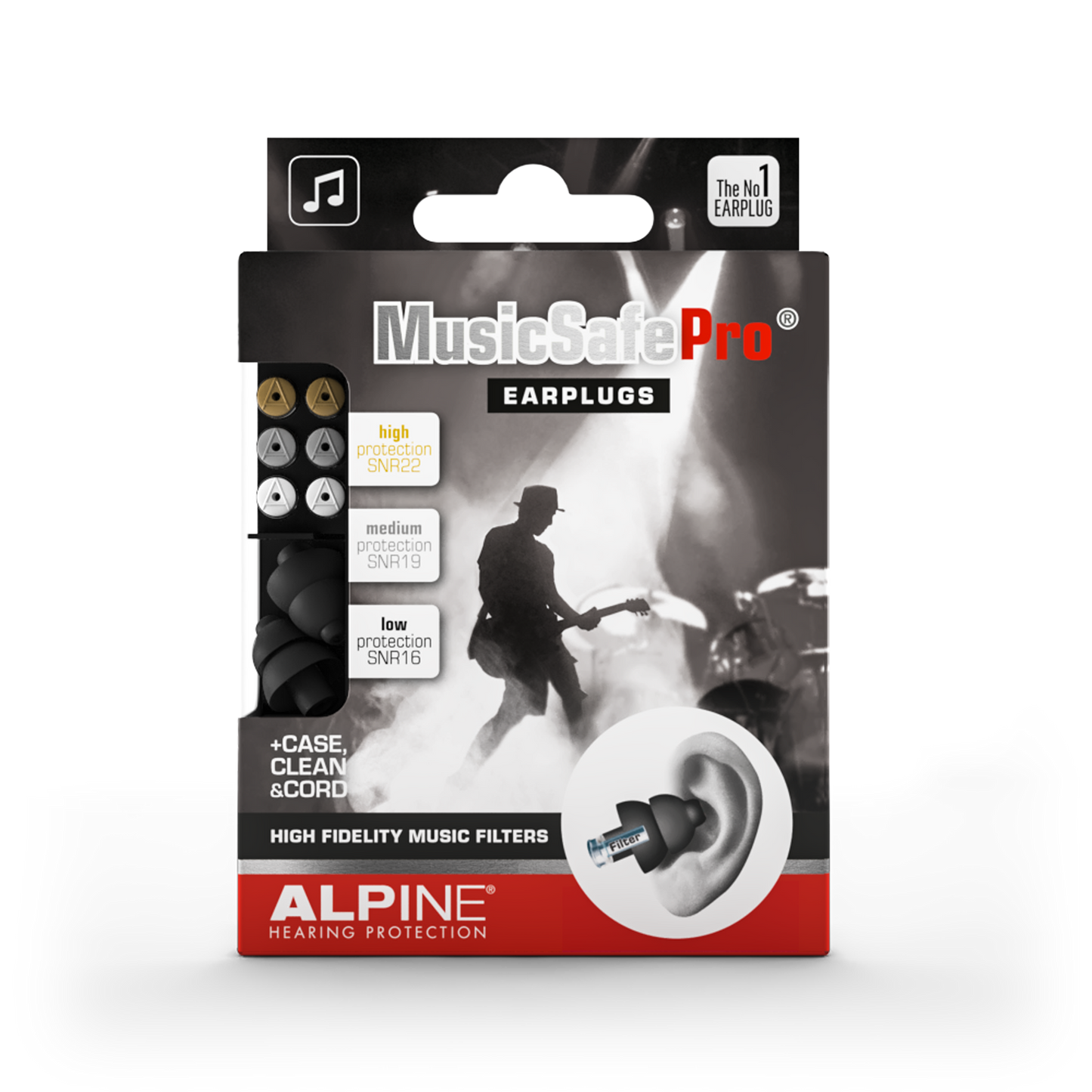 Alpine MusicSafe Pro oordoppen voor muzikanten, DJ's en producers