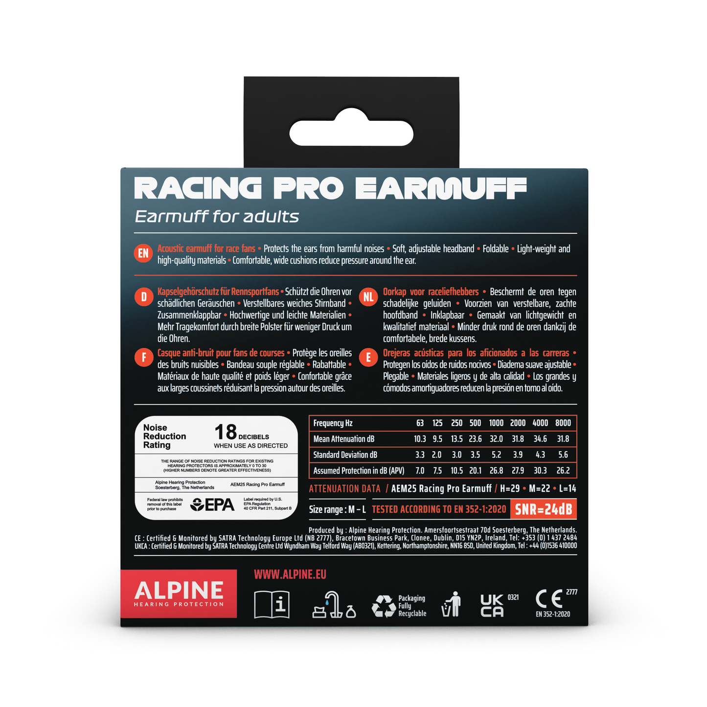 Racing Pro Formula 1® - Alpine F1 Koptelefoon voor uw favoriete races