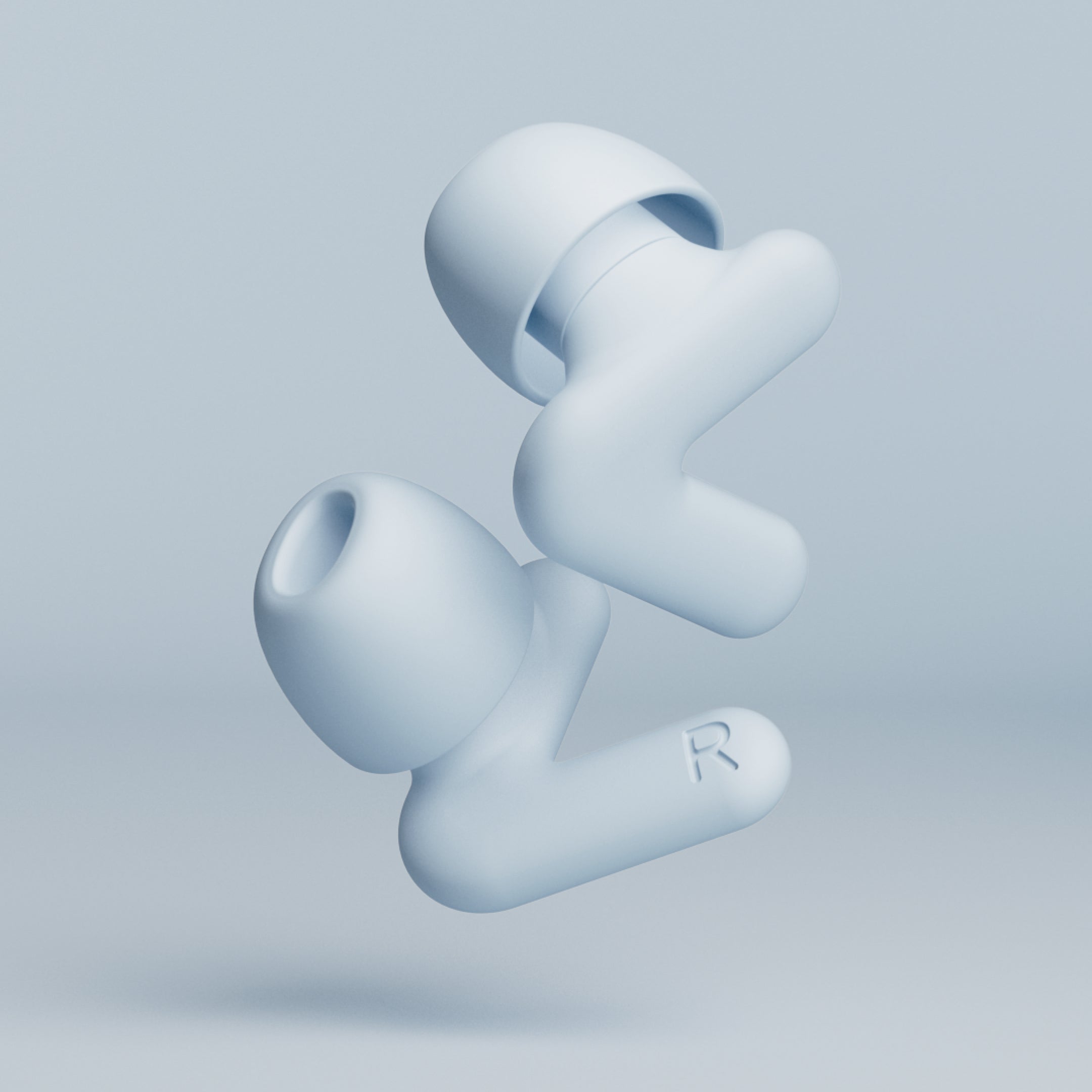 Alpine Silence zwei Ohrstöpsel Produktbild – blue