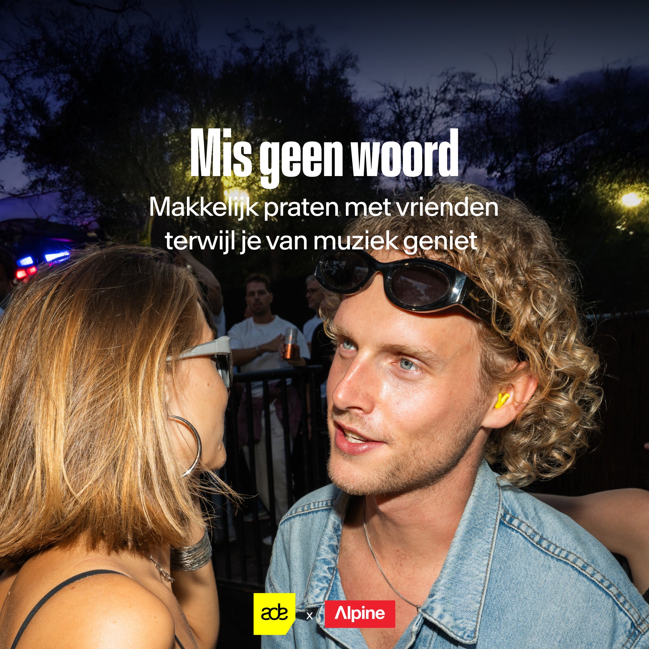 ade x alpine tune oordoppen voor music
