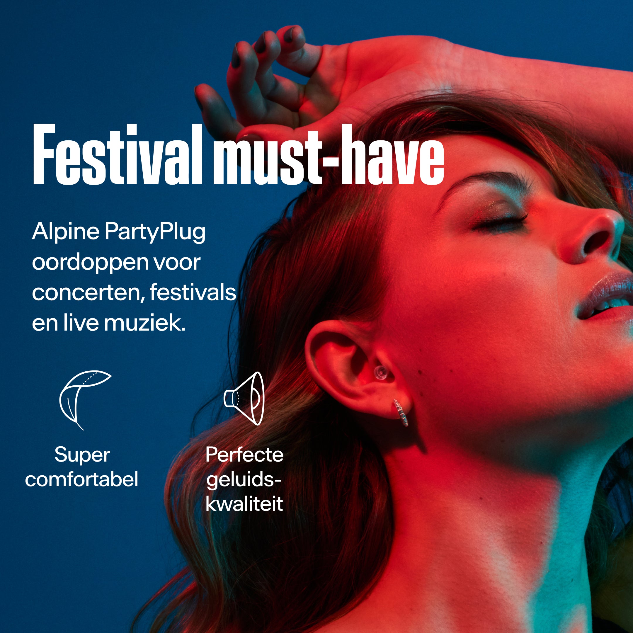 Alpine PartyPlug festivaloordoppen transparant #color_transparant
