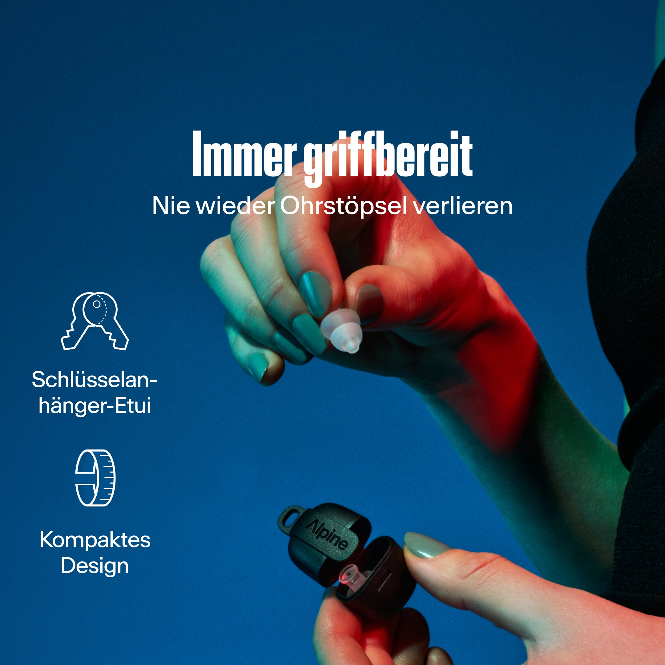 Alpine PartyPlug Festival-Ohrstöpsel transparent #color_transparent #lang_de