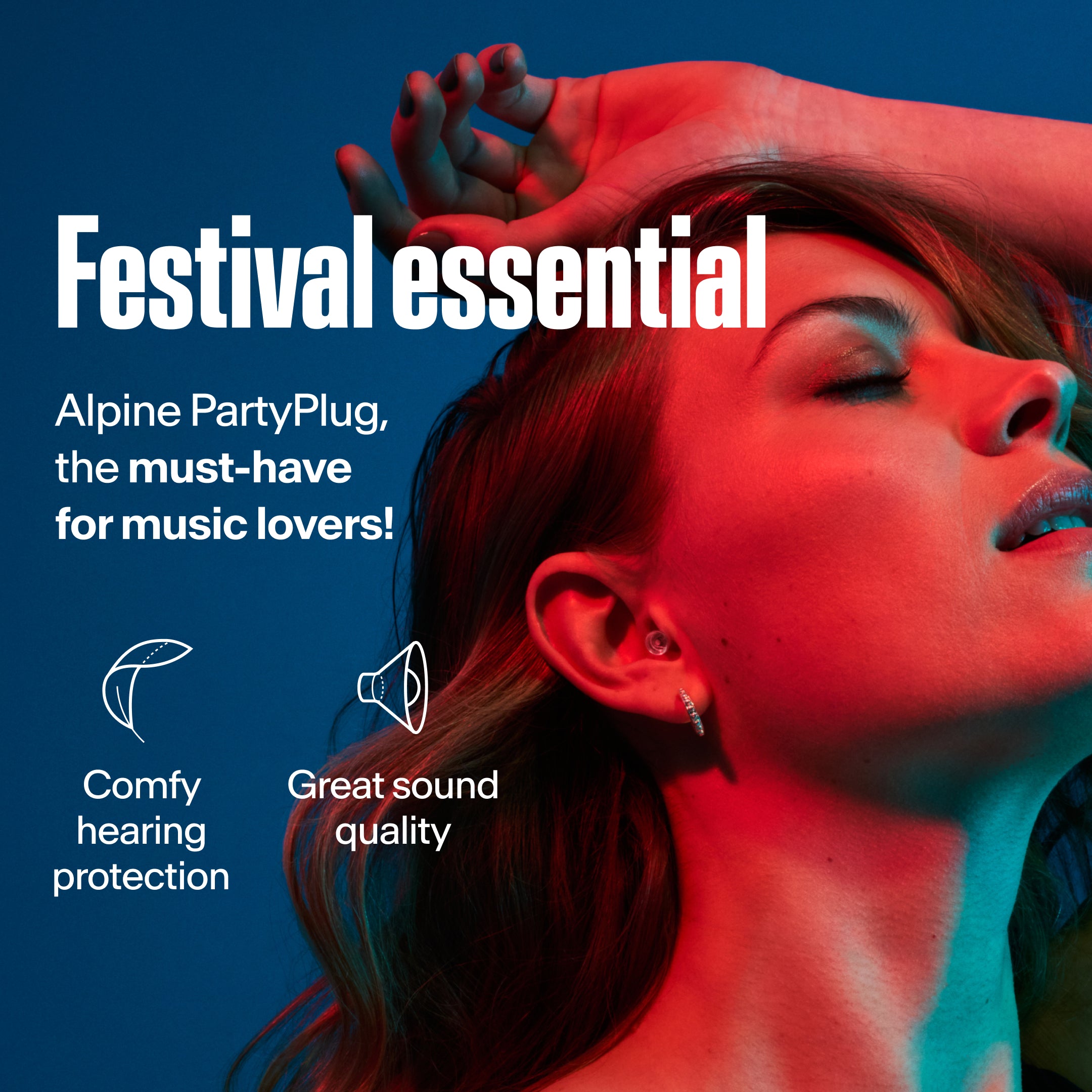 Alpine PartyPlug festival earplugs productdetail transparant #color_transparent #lang_en