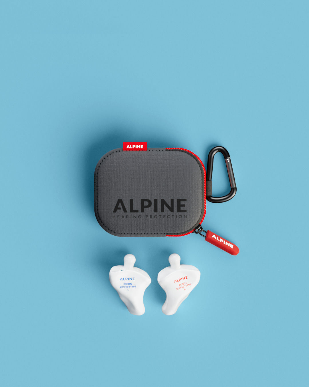 alpine motosafe custom 4d 1 stuk motor oordoppen op maat overzicht inclusief accessoires wit #color_wit