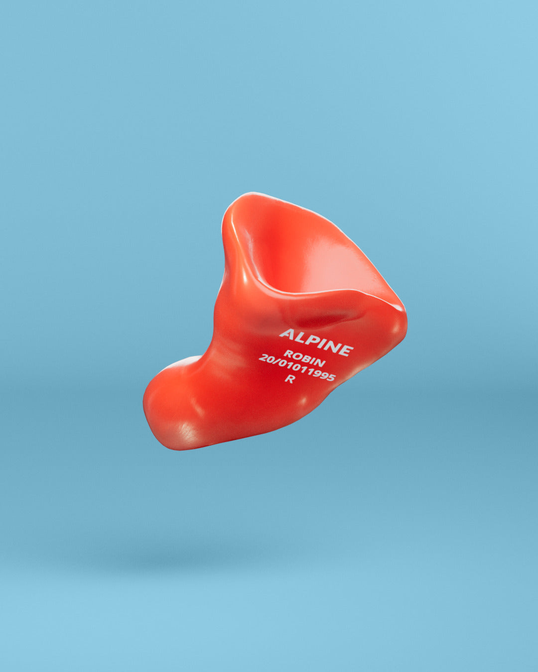 Alpine op maat sleepsoft oordoppen  oranje