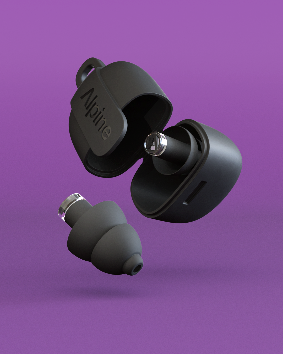 Alpine PartyPlug Pro festivaloordoppen overzicht inclusief etui black