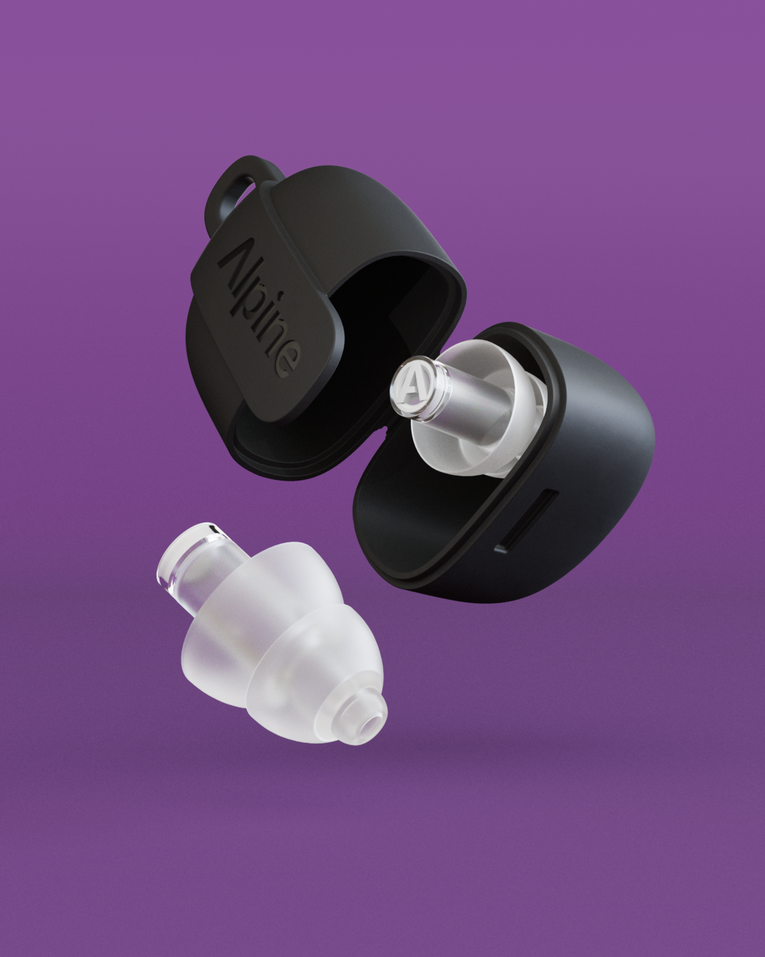 Alpine PartyPlug Pro festivaloordoppen overzicht inclusief etui transparant #color_transparant