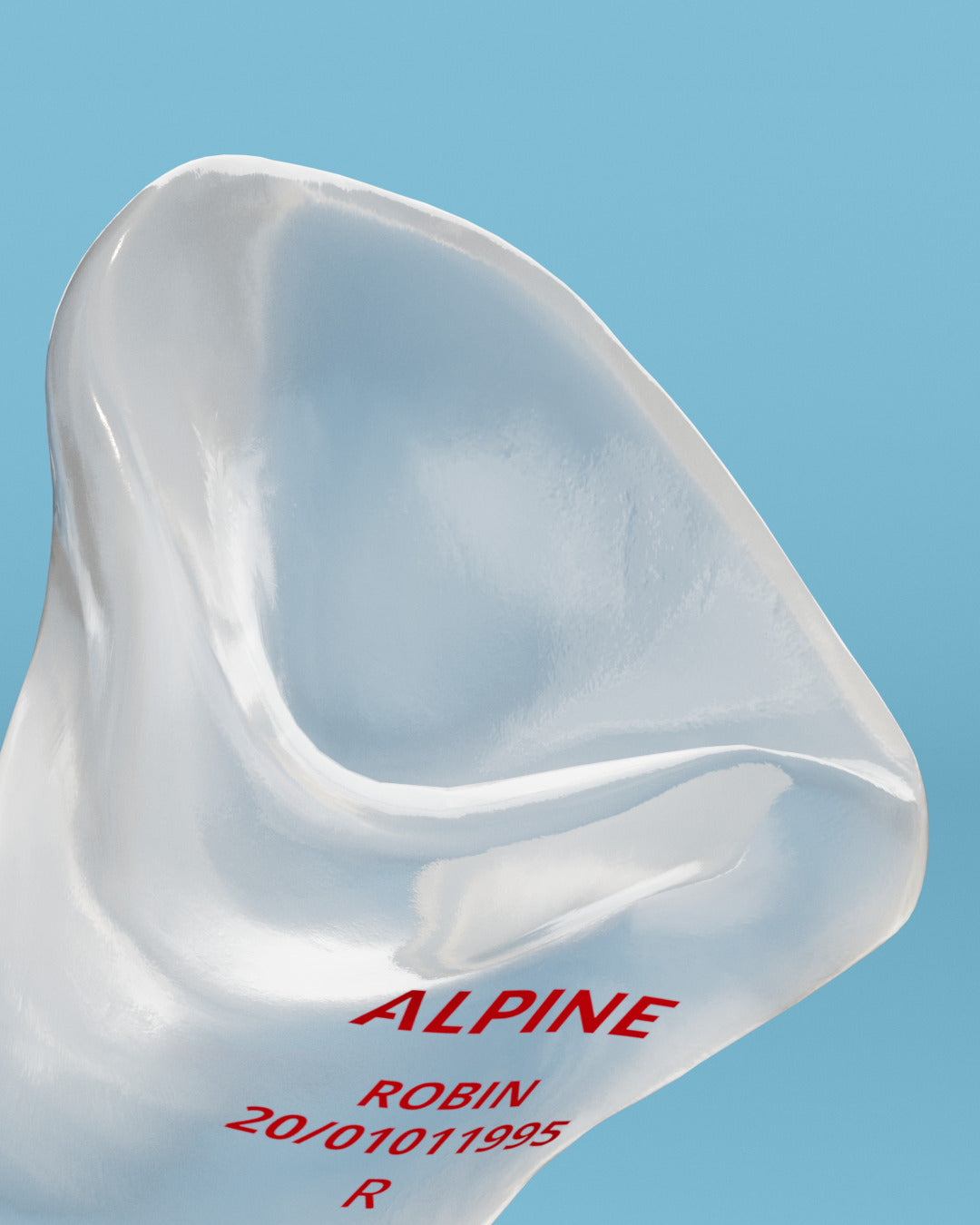 alpine sleepsoft custom 4d oordoppen productdetail transparant #color_transparant