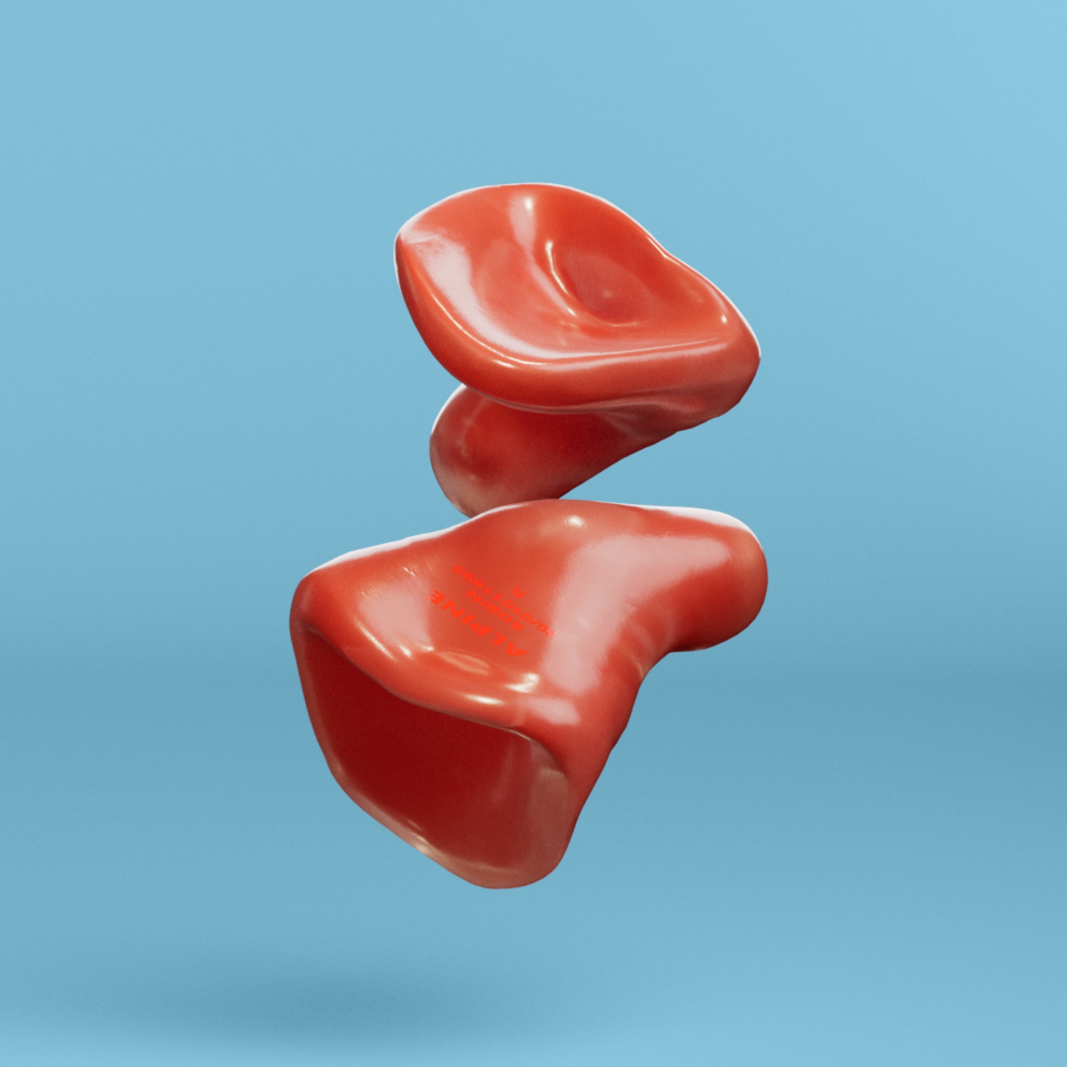 alpine sleepsoft custom 4d oordoppen rood #color_rood
