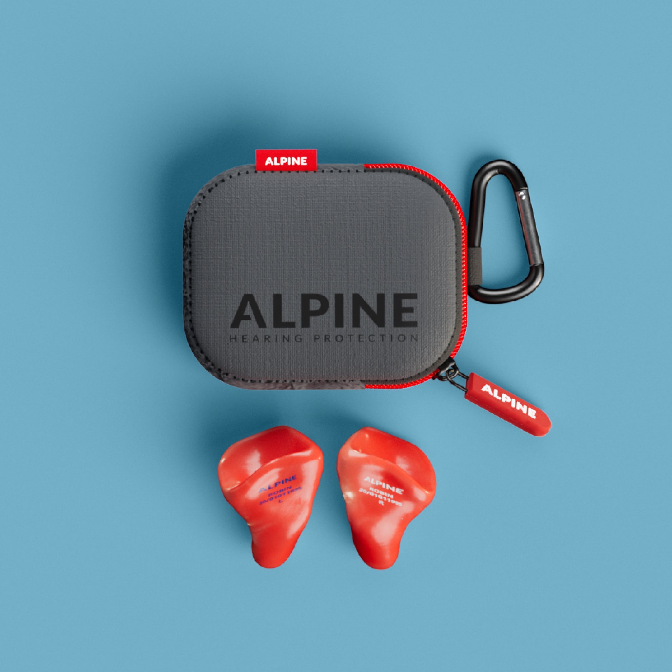 alpine sleepsoft custom 4d 1 stuk slaap oordoppen op maat overzicht inclusief accessoires oranje
