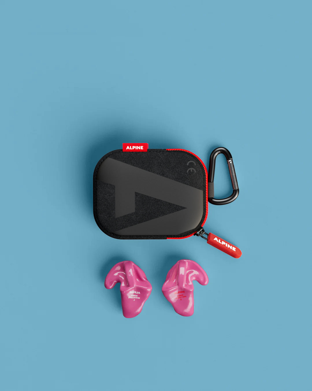 alpine swimsafe custom 4d 1 stuk zwemoordoppen op maat overzicht inclusief accessoires roze #color_neon-roze