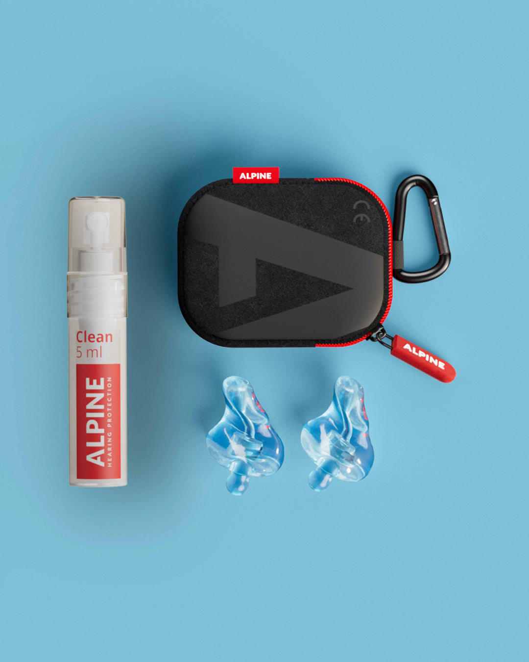 Motosafe Op Maat case  transparant blauw #color_transparant-blauw