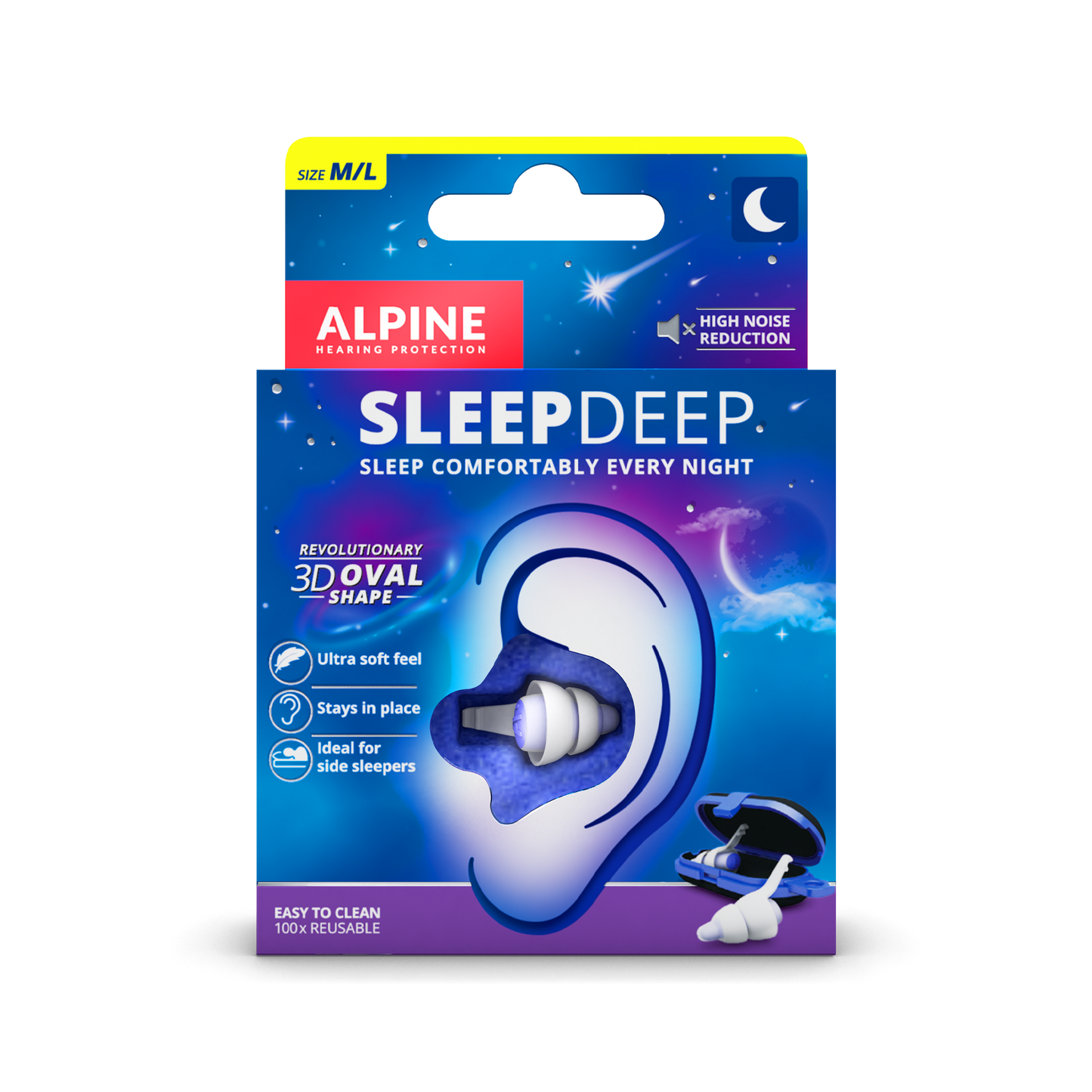 Alpine SleepDeep oordoppen voor tijdens het slapen