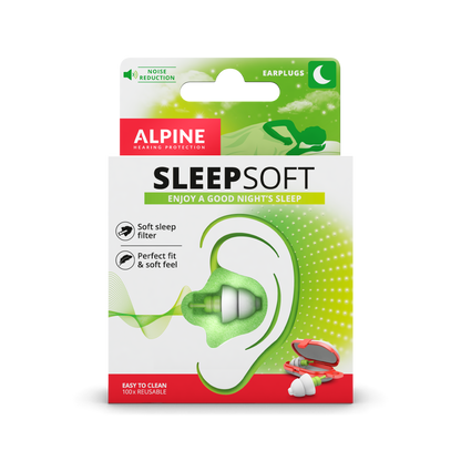 Alpine SleepSoft oordoppen voor een goede nachtrust