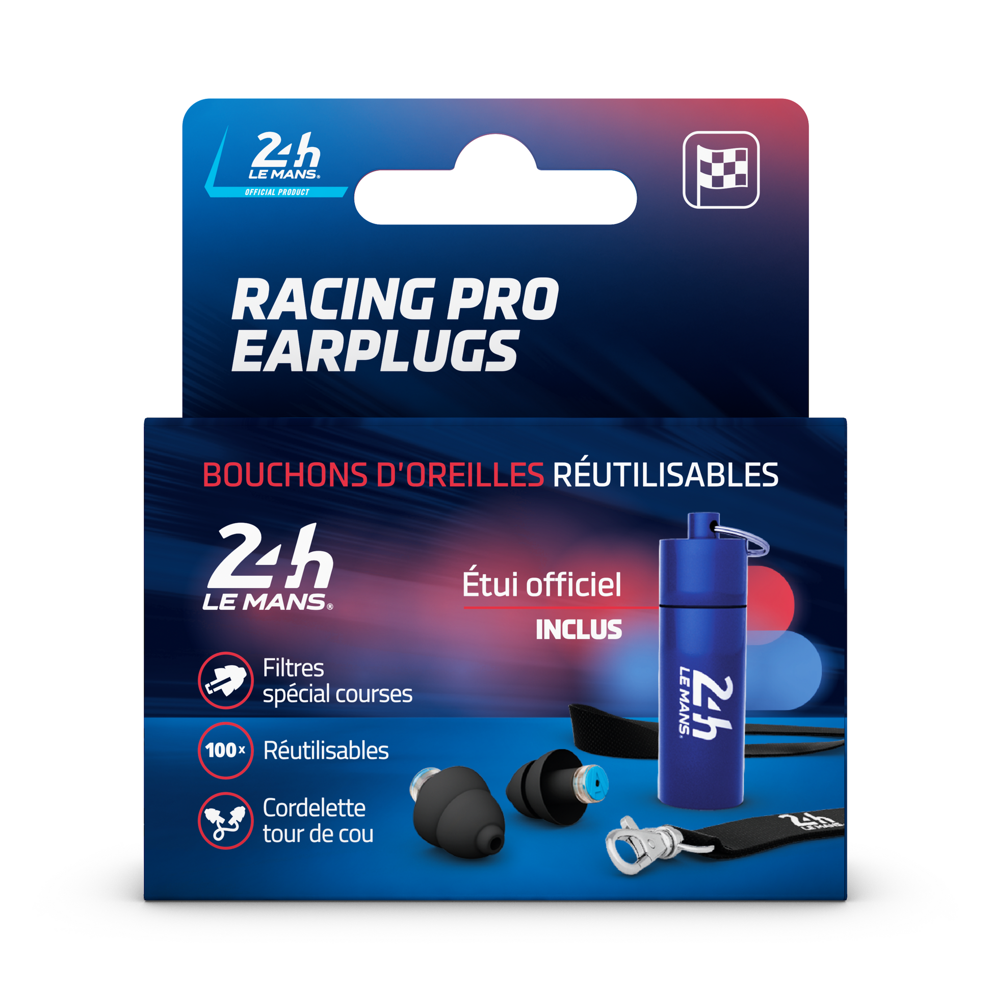  Racing Pro 24h Le Mans Alpine hearing protection Oordoppen oorkappen beschermen uw oor red dot award