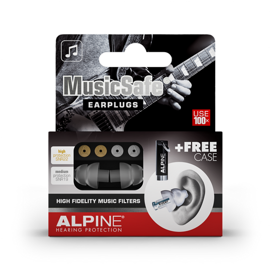 Alpine MusicSafe oordoppen voor muzikanten, DJ's en producers.