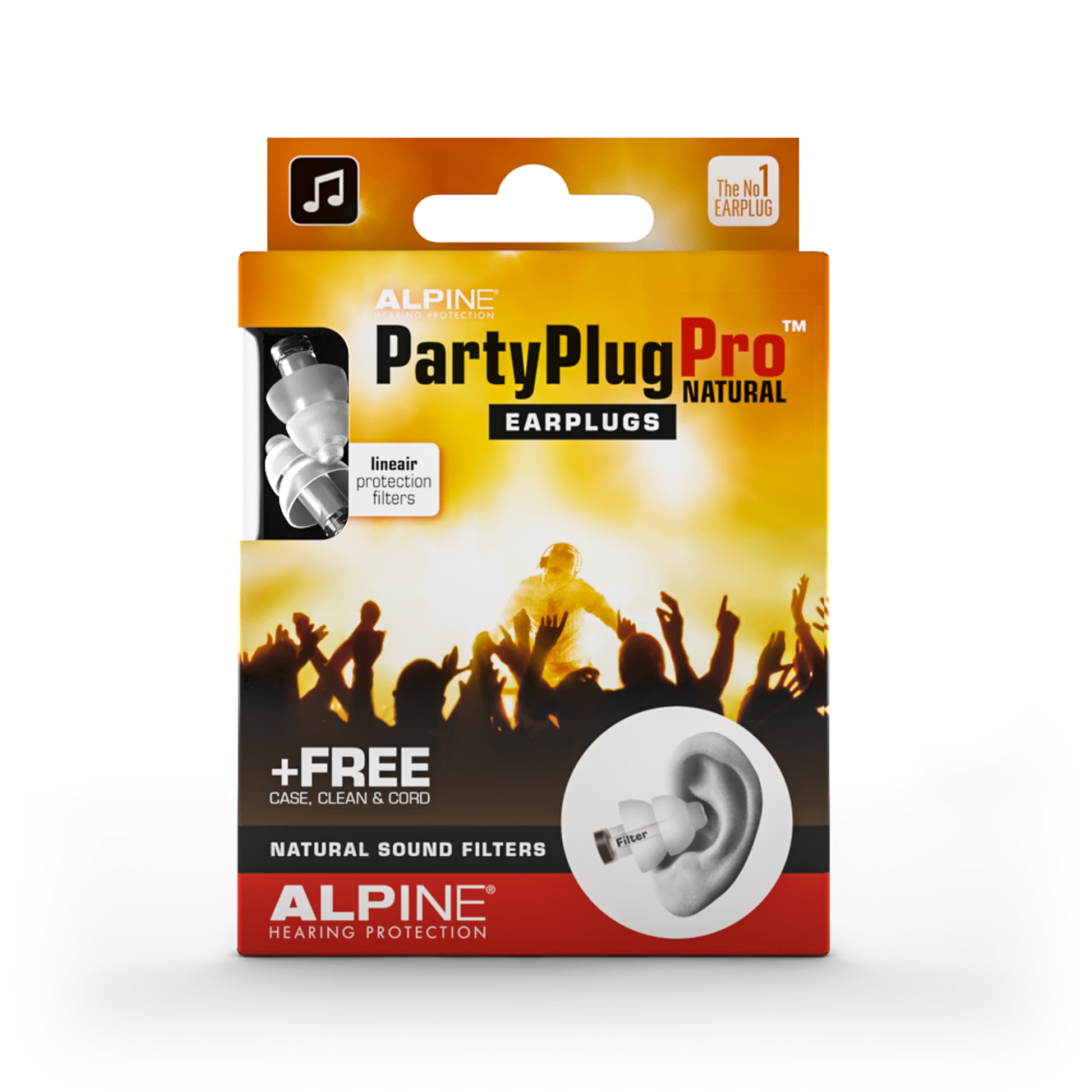 Alpine PartyPlug Pro oordoppen voor festivals en concerts