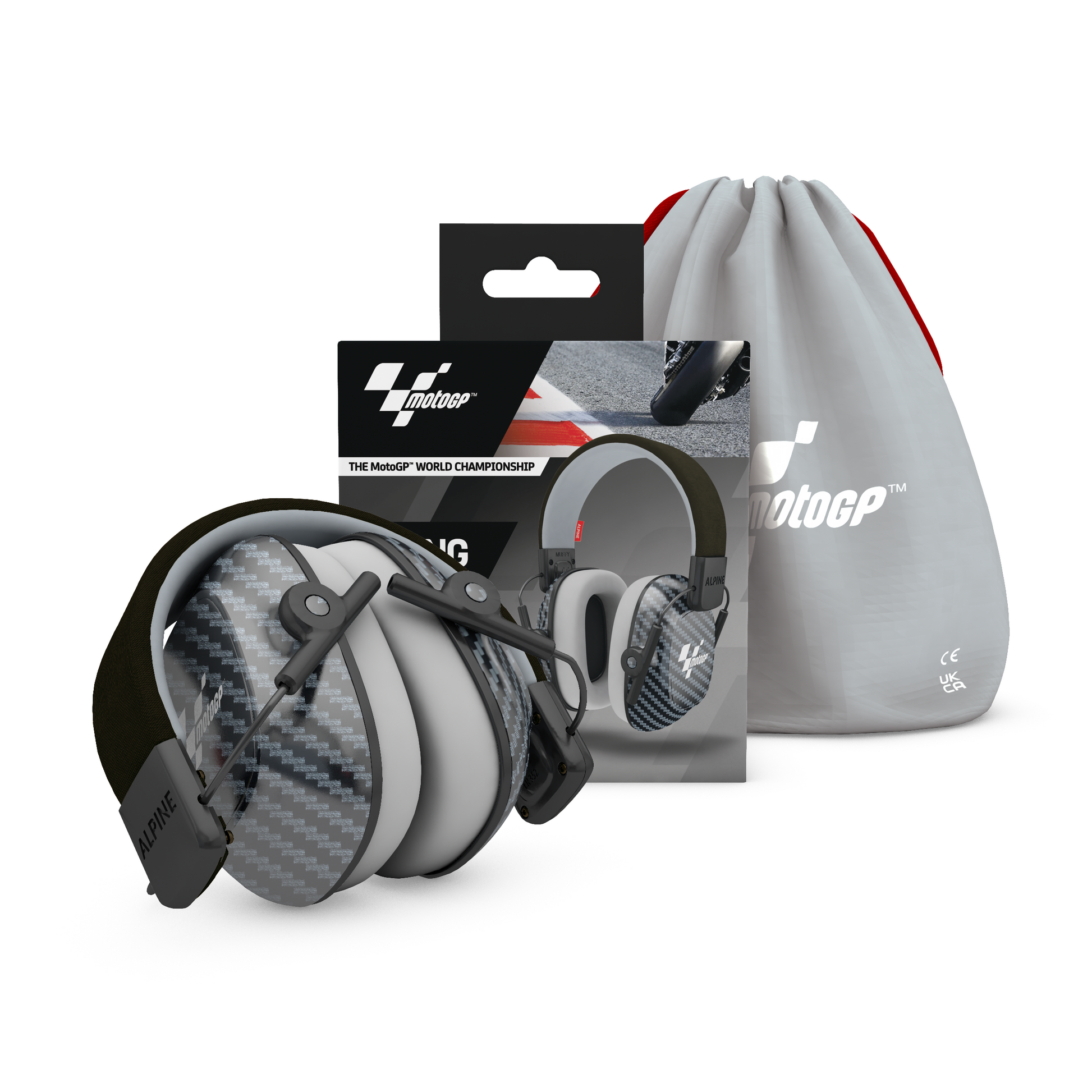 hulp flauw doden MotoGP Koptelefoon voor geluidsbescherming tijdens uw favoriete races –  Alpine Hearing Protection
